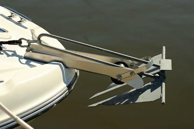 3.5 lb Galvanized Danforth Standard Fluke Anchor for Boats up to 10 Feet Long 