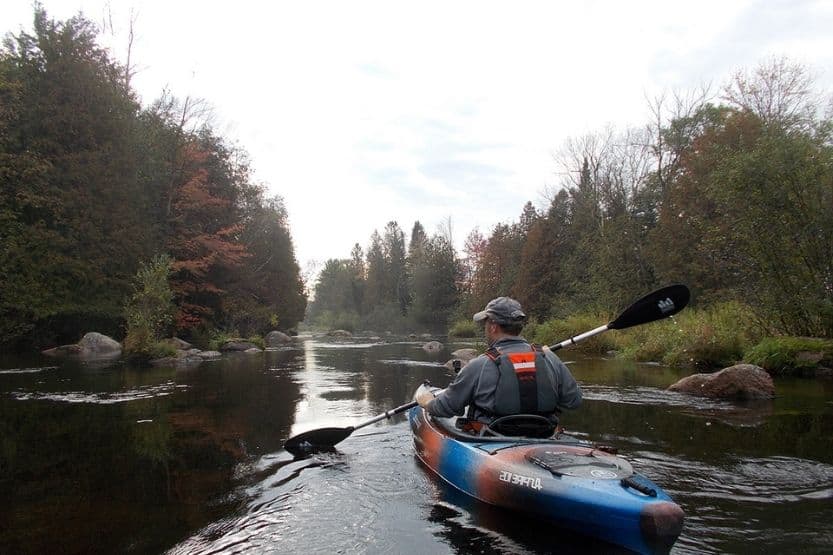 kayaking Wisconsin Dells