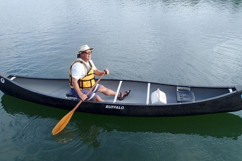 aluminum canoe